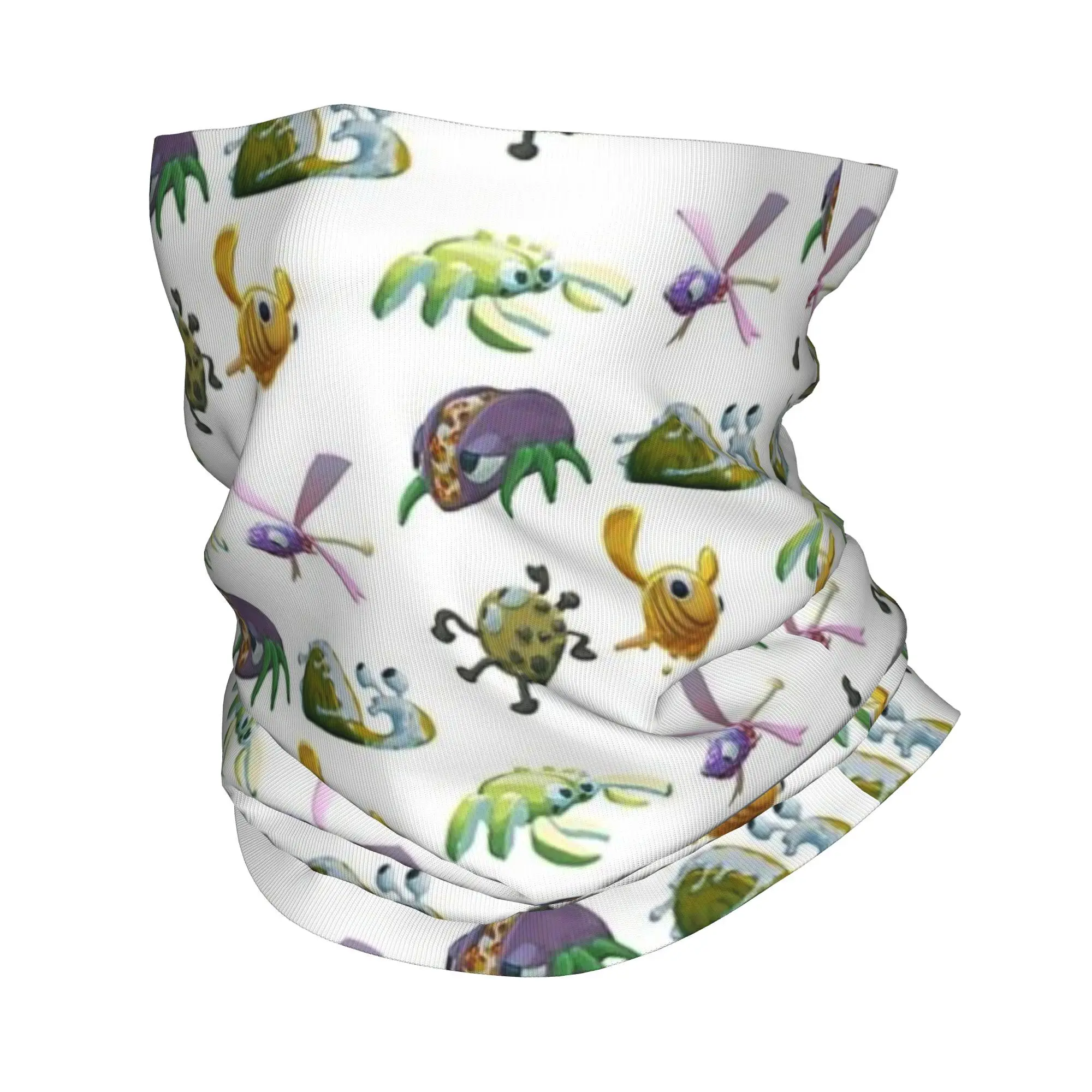 Bugsnax Sticker Pack Bandana Neck Gaiter Printed Mask Scarf Multifunction Cycling Scarf Cycling Unisex Adult All Season