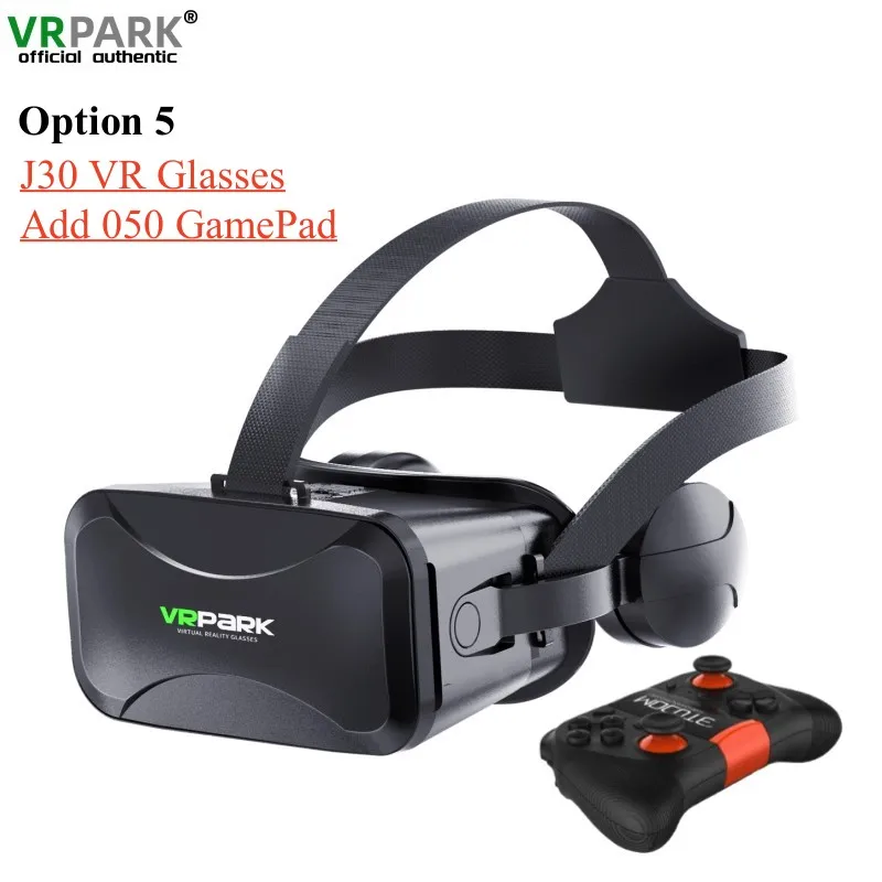 Original J30 4K Virtual Reality 3D Glasses Box Stereo VR Google