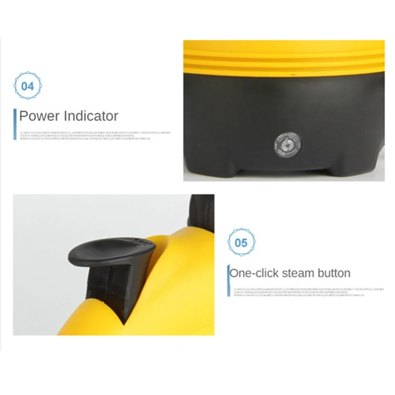

High Pressure Electric Steam Cleaner Portable For Multi Purpose Air Conditioner Cleaning EU Plug-Y48A