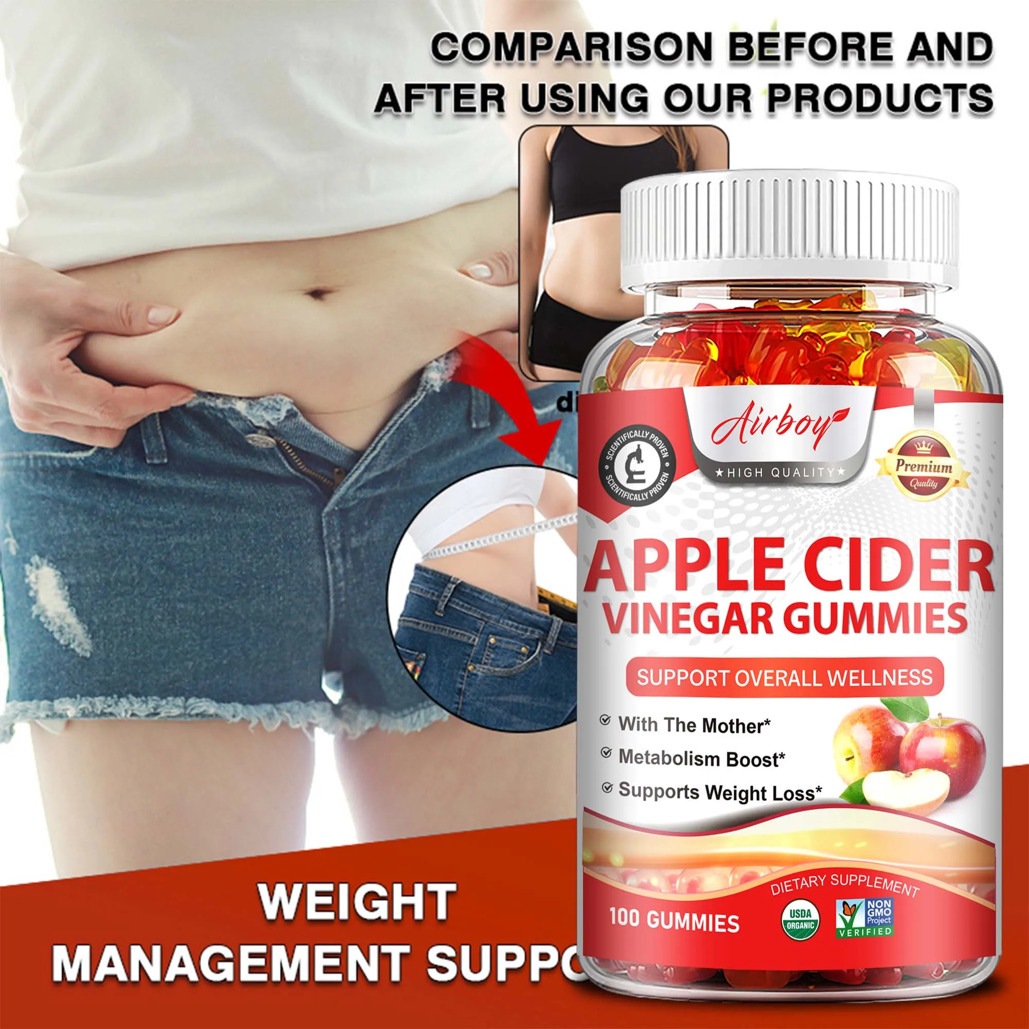 

Конфеты с уксусом Apple Cider — поддерживает здоровье пищеварения, метаболизм, поддерживает апетит, повышает иммунитет — содержит витамины B