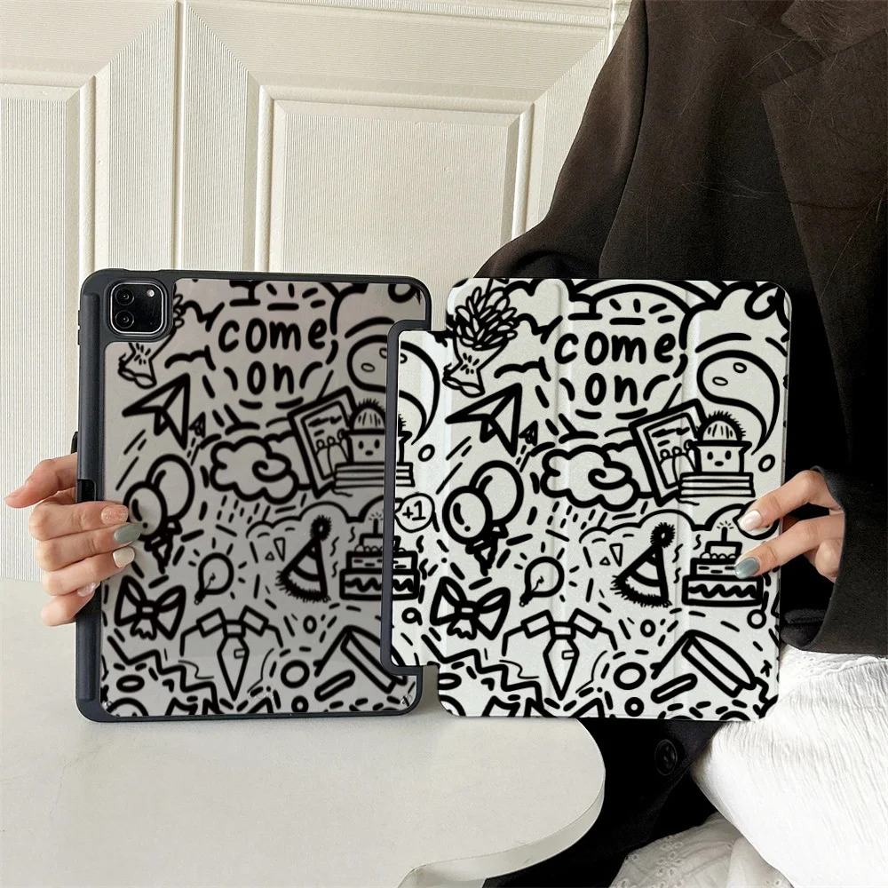 

Case for Samsung pad,Smart Case Compatible with Samsung For Galaxy Tab S7/S8/S9