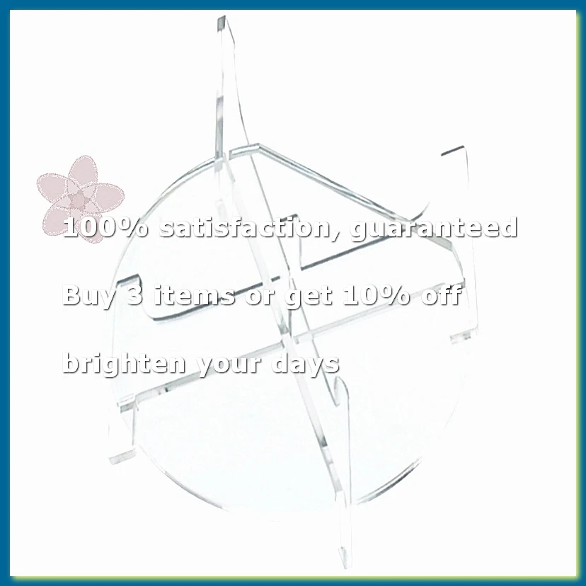 Acrylic Beverage Dispenser Stand Only, Fit Max 7.5 Inch Glass Drink Dispenser and Water Jug Holder, Plant Stand
