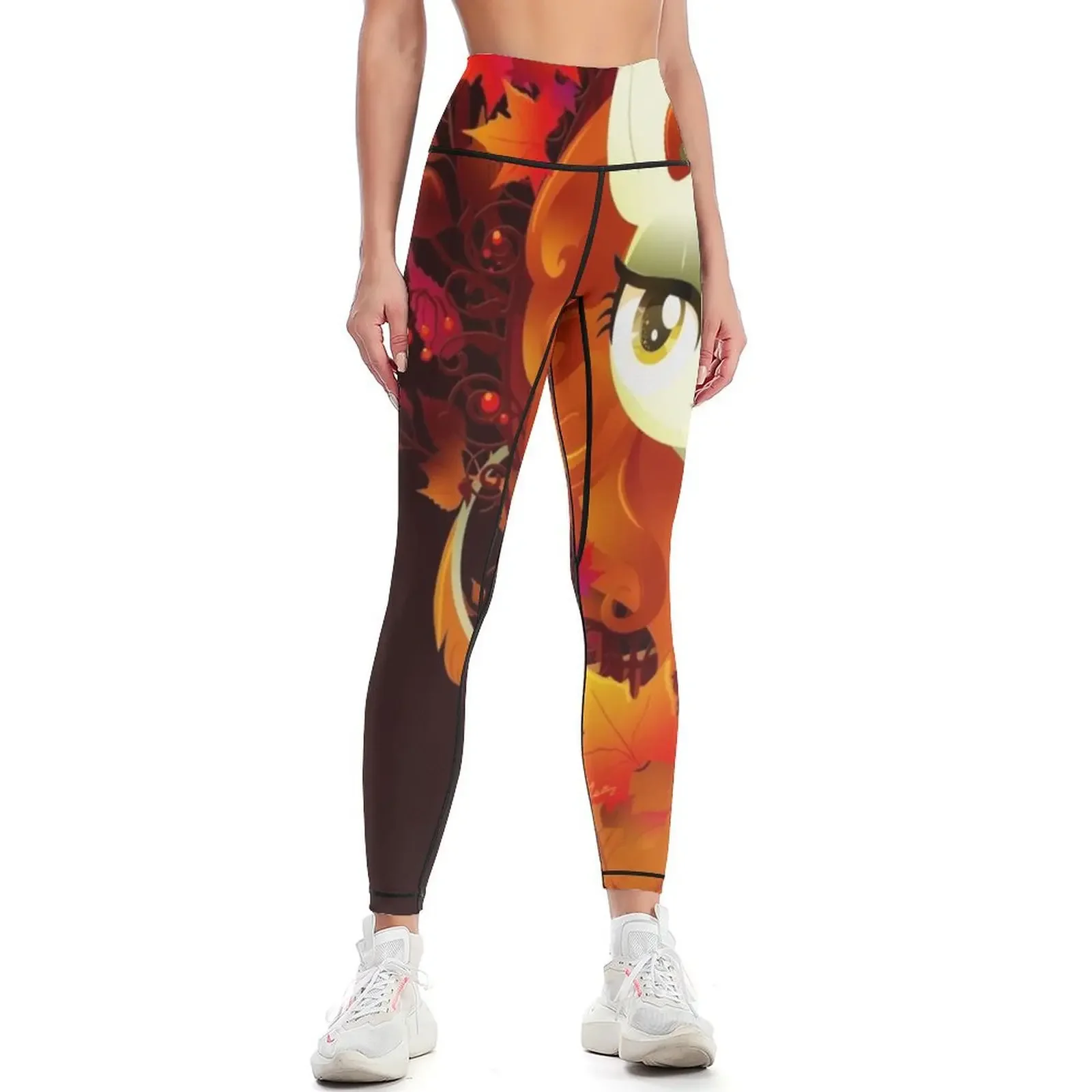 

Autumn Blaze Leggings Women's gym Women's sportswear Fitness woman Womens Leggings