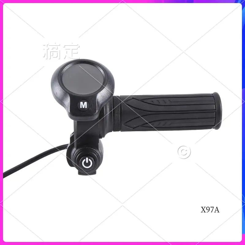 Accélérateur Au Pouce Avec Écran LCD Ezweiji - 6 Broches, Étanche, Pour Trottinette/Skate/Vélo Électrique - Réglage Vitesse Et Modes