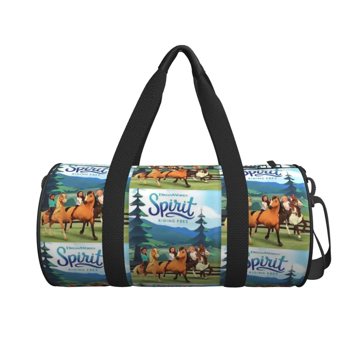 

Большая спортивная сумка Spirit Riding Free, многофункциональная дорожная сумка Duffle, сумки для фитнеса