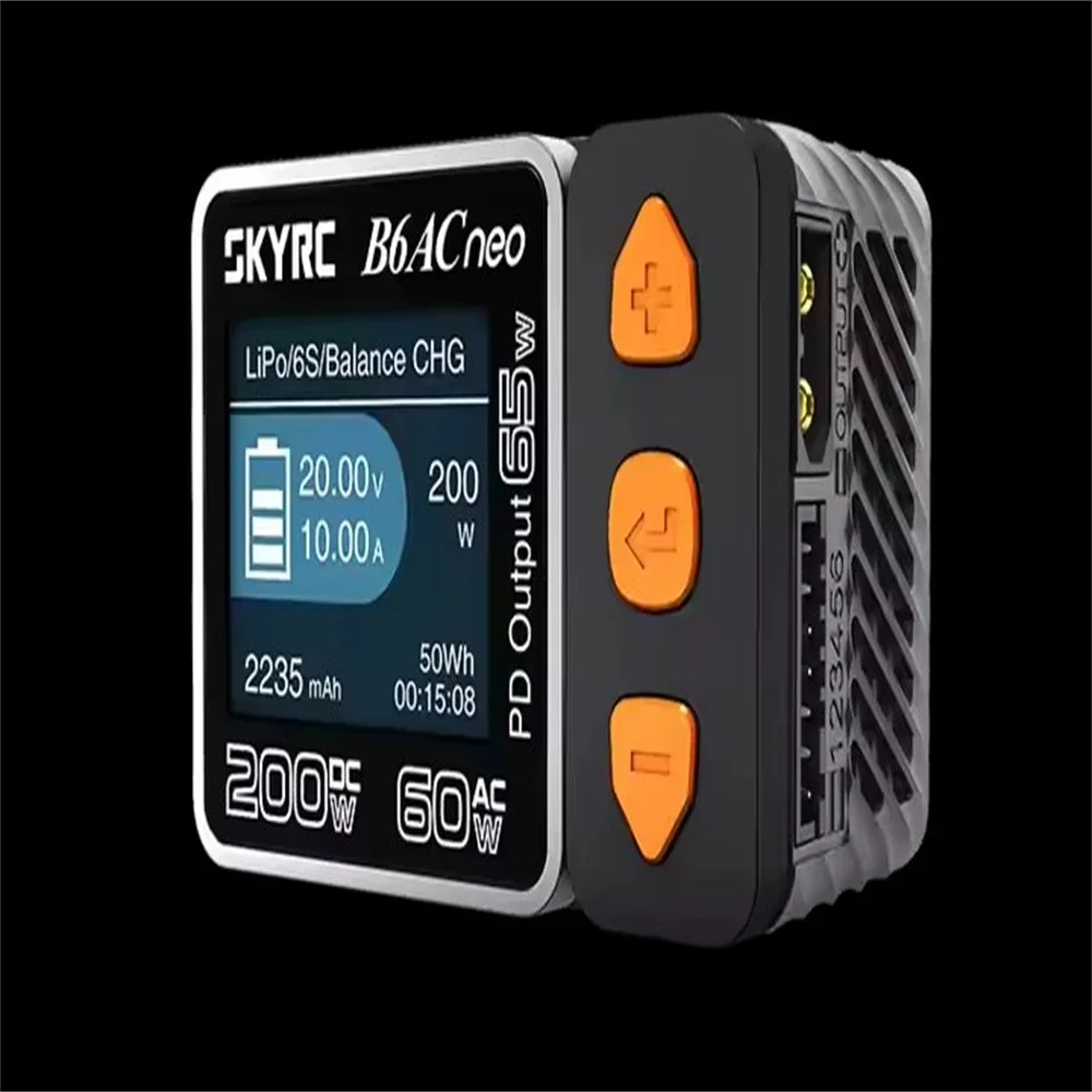 

NEW SKYRC B6ACneo Charger DC 200W AC 60W 10A Balance Charger Discharger Digital LiPo LiFe LiIon LiHV NiMH NiCd Pb Battery