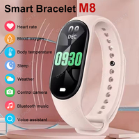 Smart Bracelet Custom Dial Weather Forecast Smart Notifications Health Sleep Monitoring Multiple Exercise Modes Sports Wristband