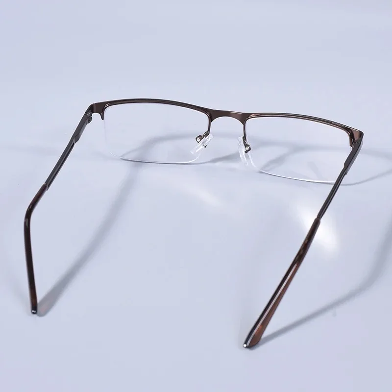 Leichte Halbrahmen-Lesebrille mit Blaulichtfilter für Altersweitsichtigkeit, Dioptrien +1,0+1,25+1,5+1,75+2,0+2,25+2,5+2,75+3,0+4,0 – Detail 31