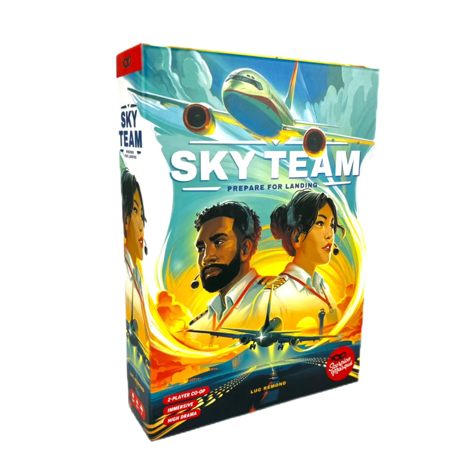 スカイチームゲーム-段ボール製卓上ゲーム-パーティーやカジュアルな集まりに-沟を埋めるコミュニケーションカード-レジャーゲーム