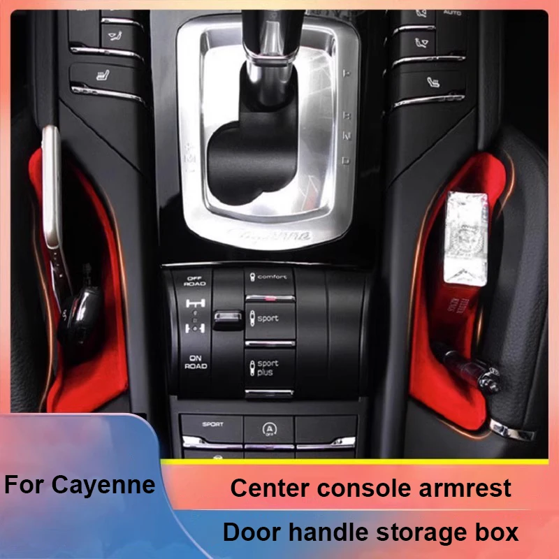 

For Porsche Cayenne 2011-2014 2015 2016 2018 2019 2020 2024 Car Central Control Armrest Gap Storage Box Interior Modification