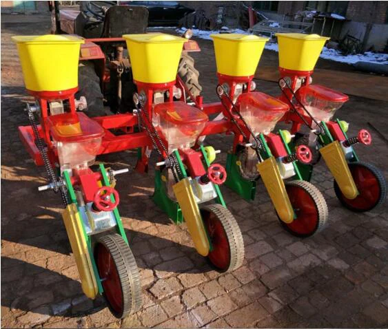 Tractor Farm Mounted 4 Rows Corn Planter zero Till Corn Seeder