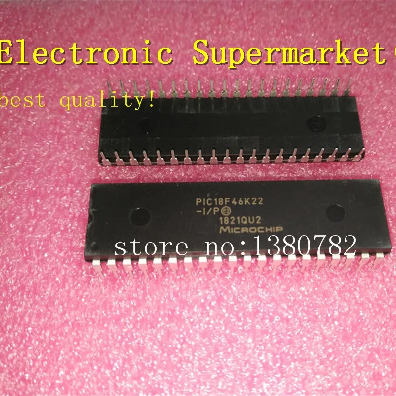 

Free Shipping 2pcs-10pcs/lots PIC18F46K22-I/P PIC18F46K22 DIP-40 New original IC In stock!