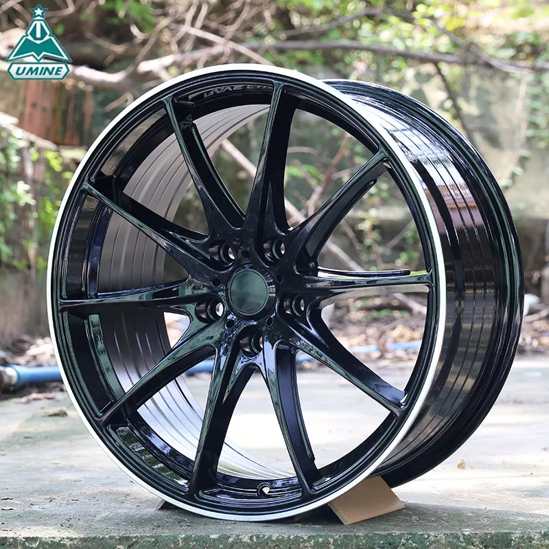 

RTS 5 Holes 18 Inch 5*120 Et35 Aluminum Alloy Casting Aftermarket Mag Wheel Rim Black Replica Car Wheels Rims