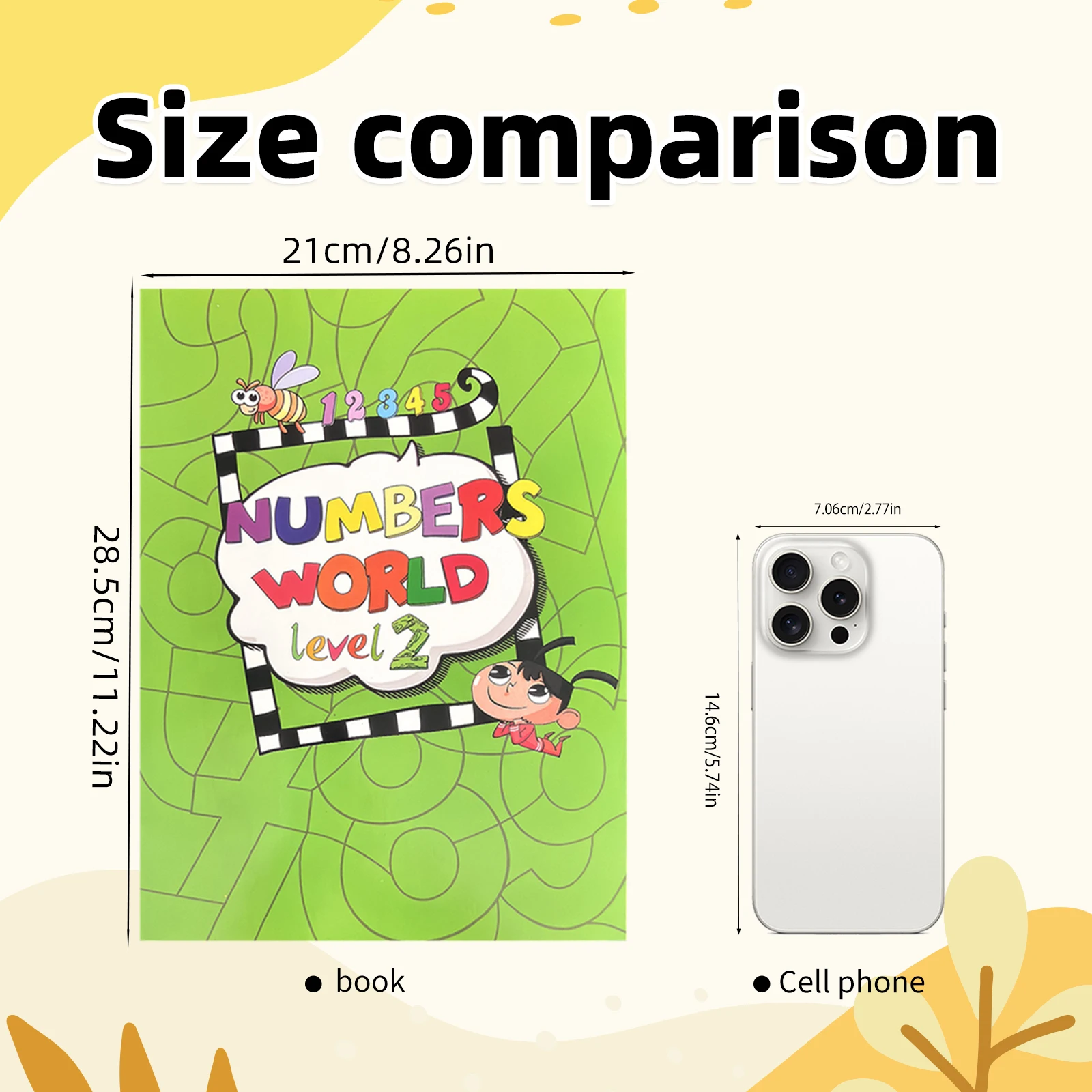 English Children's Exercise Book: Early Learning, Alphanumeric Tracing, Addition, Word Learning, Ages 4-6