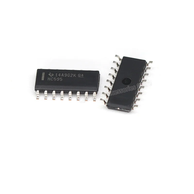 10PCS SN74HC595DR 74HC595 SOP-16 Serial Register HC595 New Original Integrated circuit IC chip In Stock