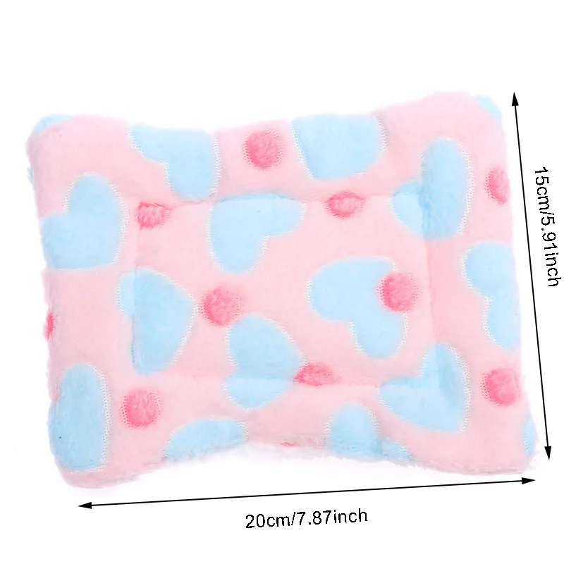 Guinea Pig Hamster Warm Mats Bed Hamster Sleep Pad Squirrel Hedgehog Soft Cushion Rabbit Chinchilla Bed Mat House Nest