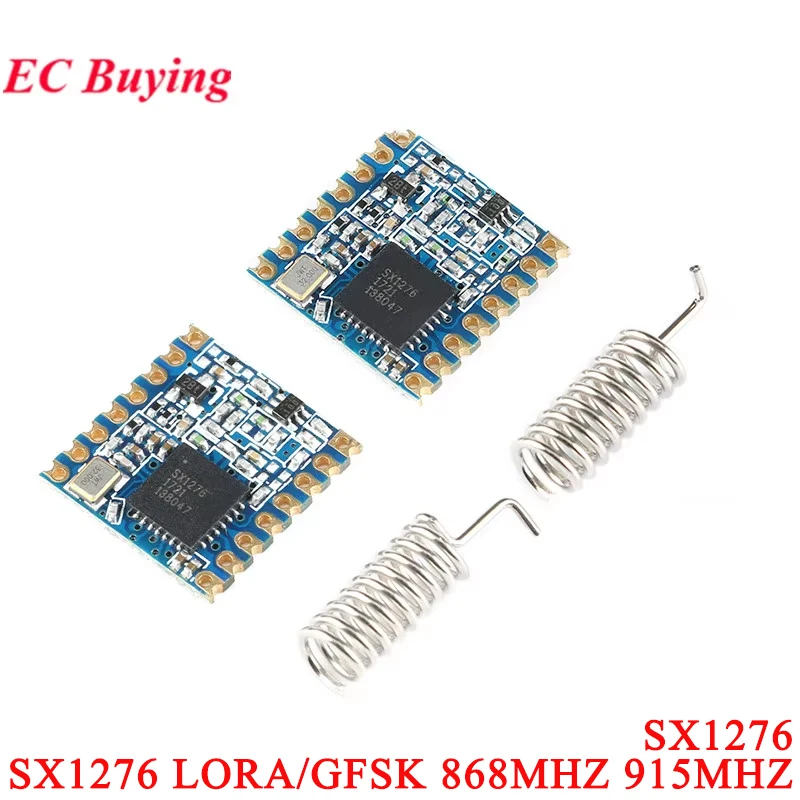 5 sztuk/1 szt. SX1276 LORA/GFSK 868MHZ 915MHZ moduł nadawczo-odbiorczy Wifi rozszerzone spektrum dalekiego zasięgu komunikacja bezprzewodowa układ antenowy