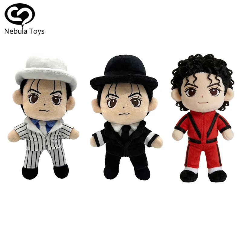 

Michael Jackson Plush Doll Cotton Doll Anime Merchandise Collection Soft Doll Cute Room Decoration Toy Kids Birthday Gift