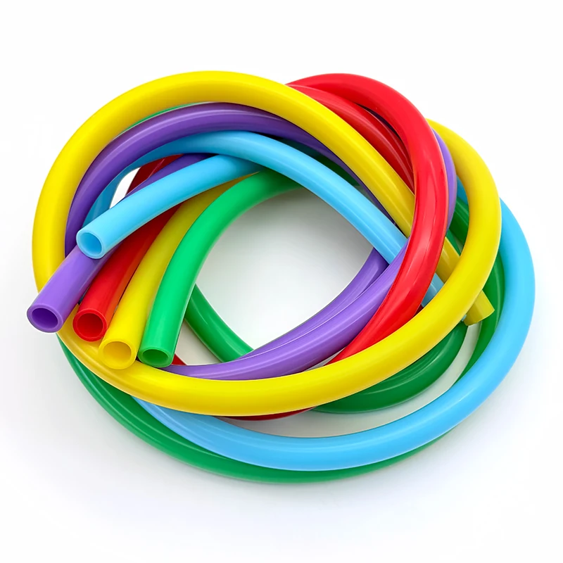 

2M Non-Toxic Food Grade Silicone Hose OD 4-16mm Colorful Heat Cold Resistant Flexible Drink Water Plumbing Connector