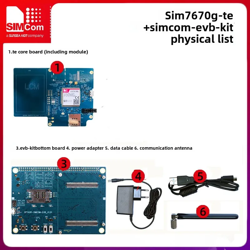 SIMCOM SIM7670G-TE Scheda centrale di test e sviluppo versione globale con funzione di posizionamento