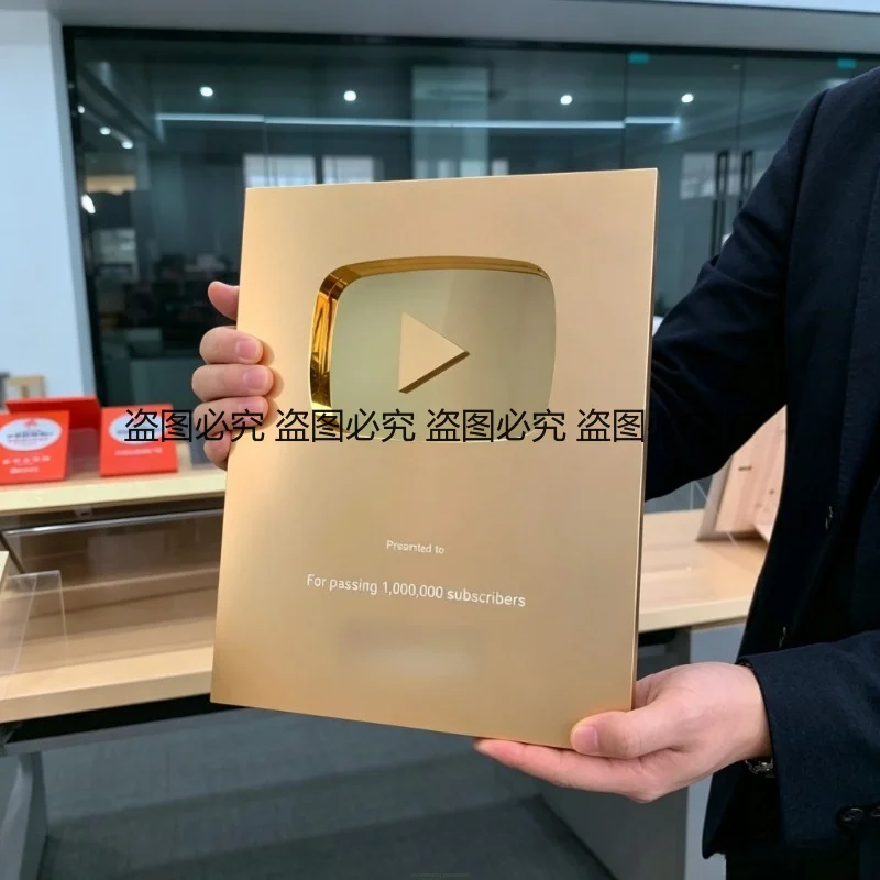 Youtube play button-AliExpress
