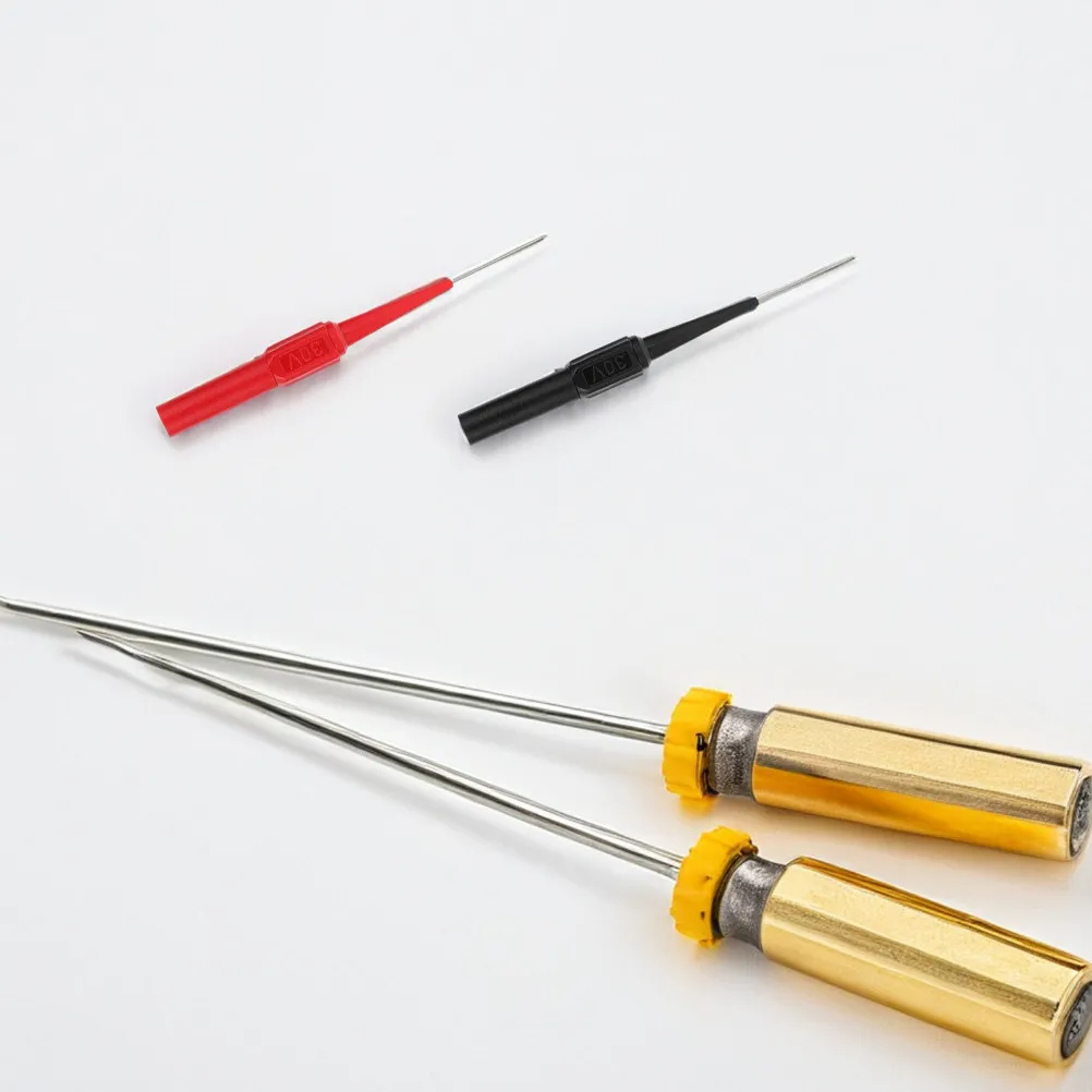 20Pcs Multimeter Piercing Probes Test Leads Kit with Flexible Wires Precision Tips for Car Electrical Diagnostics Universal