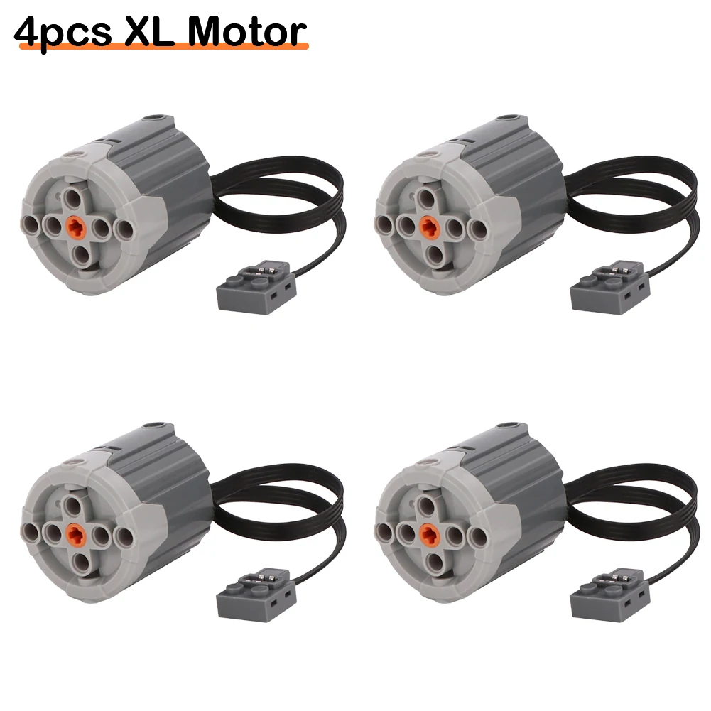 Power Functies M L XL Motor Servomotor Technisch onderdeel 8882 8883 88003 88004 MOC Bouwsteenspeelgoed Compatibel met Legoeds-auto