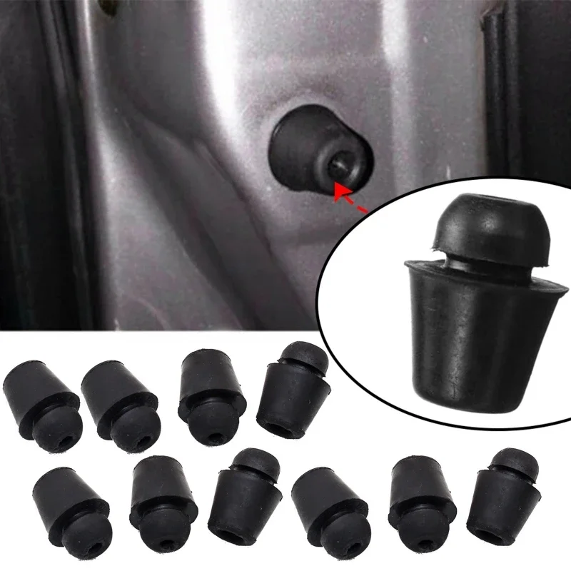 Car Door Shock Absorber Rubber Protector Auto Door/Trunk Shock Absorbing Gasket Rubber Pads Car Door Anti Shock Dampers Sticker