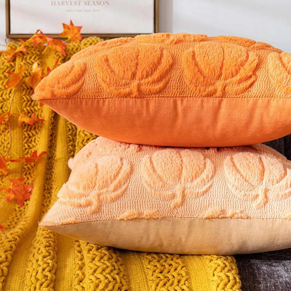 2 Pack Fall Pillow Covers 18