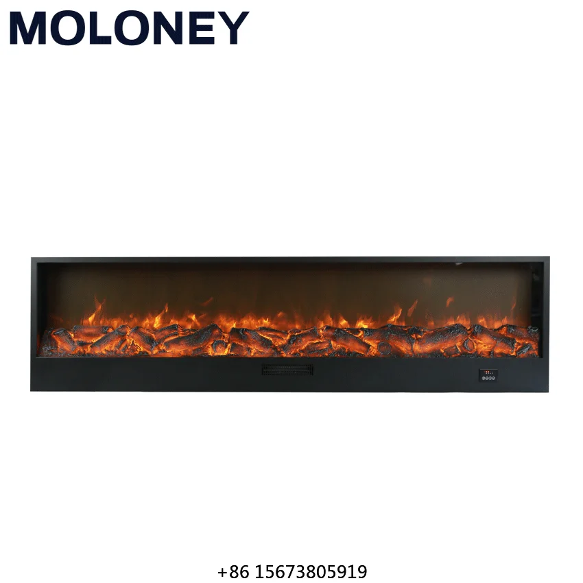 79 Inch Charmglow Factory Price 10 Colors LED Fire Technology Electric Fireplace