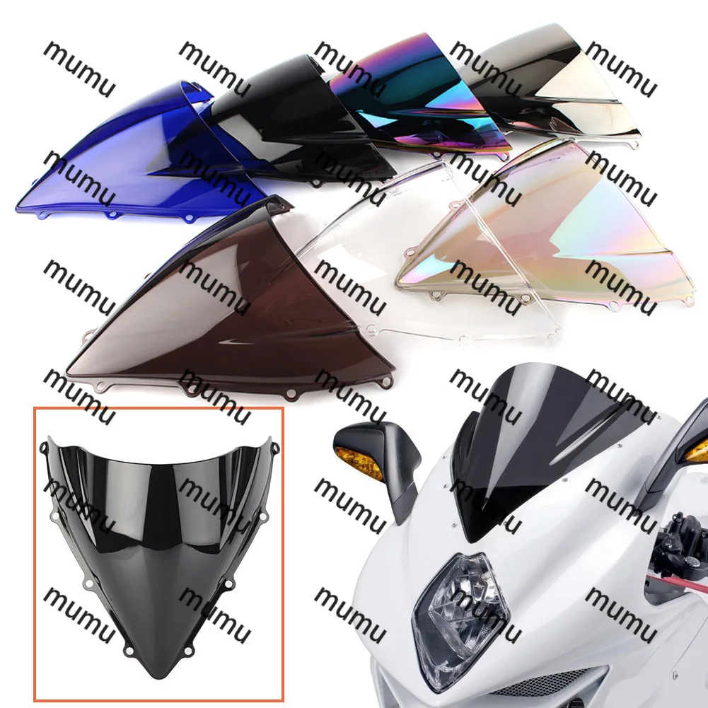 

Мотоцикл для MV Agusta F3 800 675 2012 2013 2014 2015 2016 2017, лобовое стекло, аксессуары с двойным пузырем