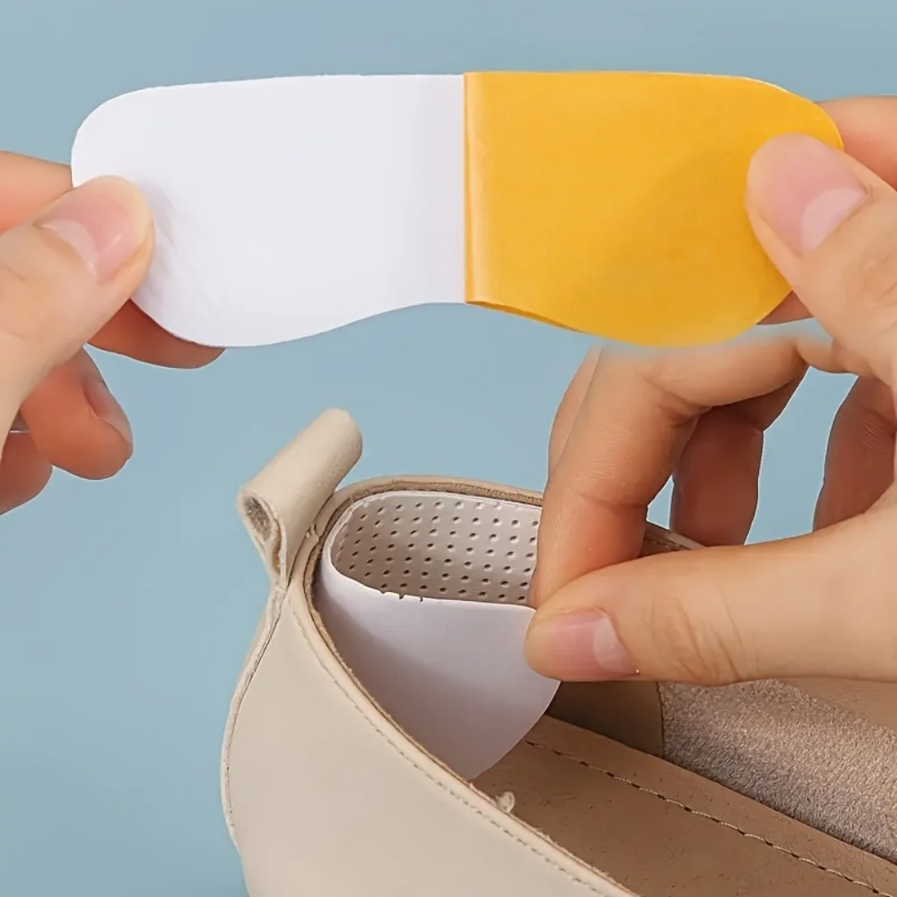 Anti Rubbing Heel Stickers High Grip Protector Resistant Foot Cushions Comfortable Fit Invisible for Shoes