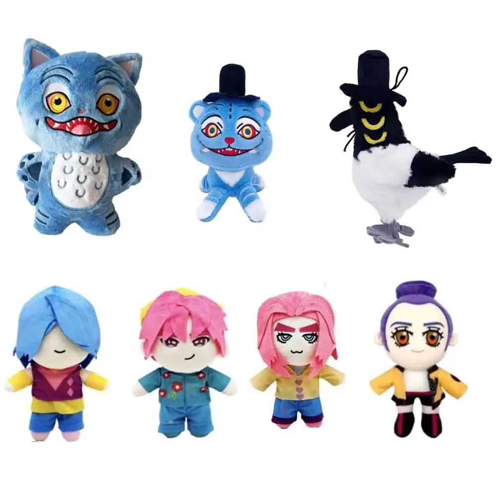 

10pcsDemon Hunters Tiger Plush Toy Demon Hunters Kpop Accessories Toy Tiger Plushie Doll K Pop Demon Hunters Merch Birthday Gift