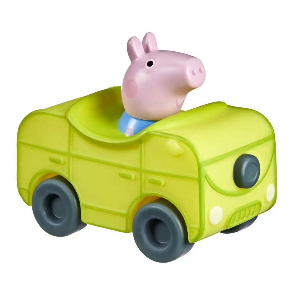 Peppa Pig Peppa Abenteuer Peppa und Freunde Mini Buggys Spielset klassische Cartoon Anime Figur Modell Sammler figur Mädchen