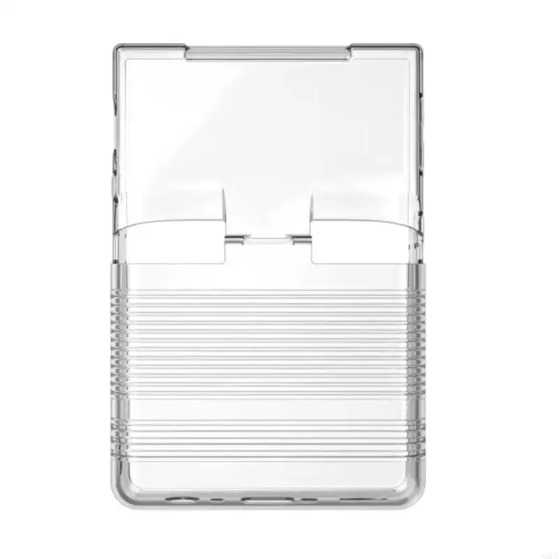 Q6PA Handheld Gaming Device Protective Case with Molded Openings, Close-Fitting Material Shell, Raised Corners, and Ribbed Back
