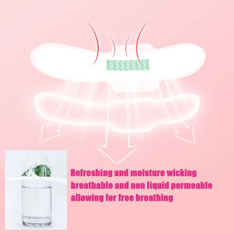 44 قطعة/3 حزم أنيون فوط صحية المناشف الصحية بطانات اللباس الداخلي للنساء الرعاية الصحية المؤنث منتجات النظافة المناشف وسادة قطن #4