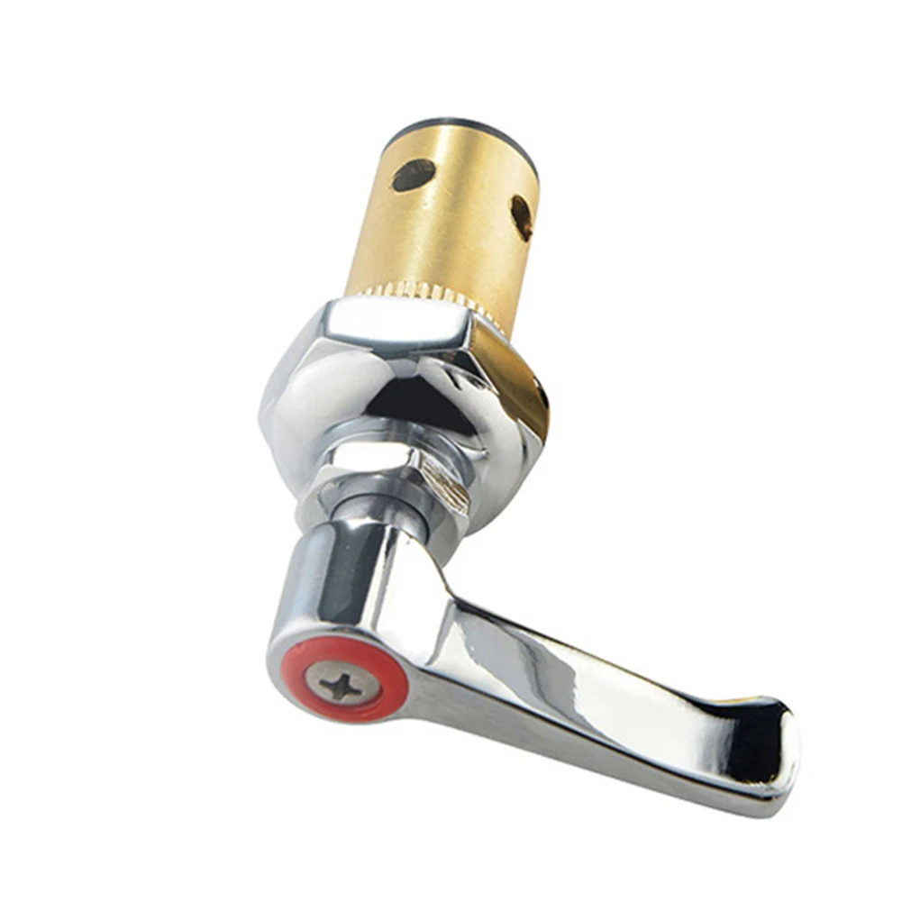

Assembly Handle Stem Easy Installation Faucets Replacement Screw Stem Button Commercial Use Handle Heavy-duty Hot
