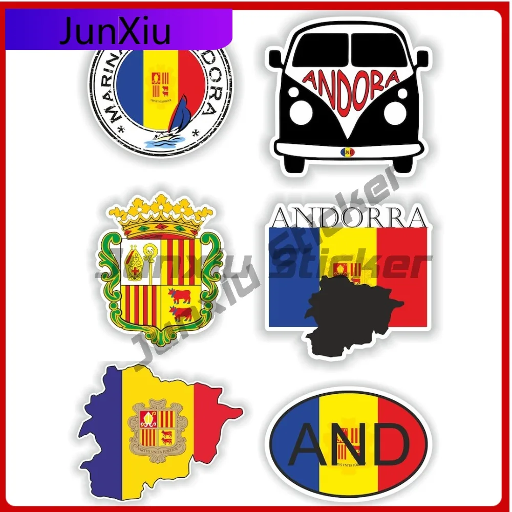 

Набор модных виниловых наклеек Andora: УФ-стойкие, не выцветающие, крутые, милые стикеры для грузовиков, лодок, аниме-тематики