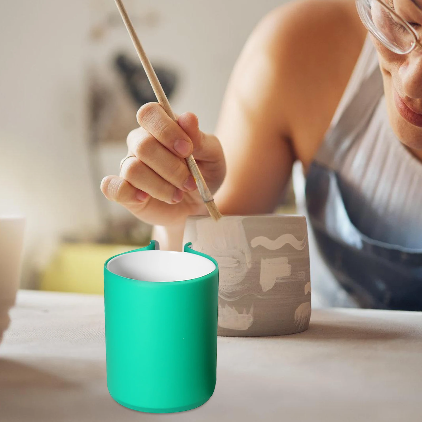 

Reusable Silicone Wrap Heat Resist Cup Mug Transfer Clamp Fixture for Press Small Size Versatile Design Long Life
