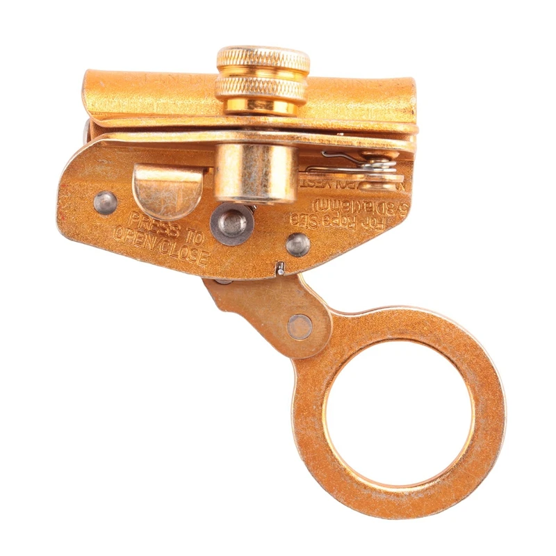 25 кН наружное скалолазание дерево Arborist 1/2 - 5/8 дюймов веревка захват восходящий Риггер самоблокирующее устройство