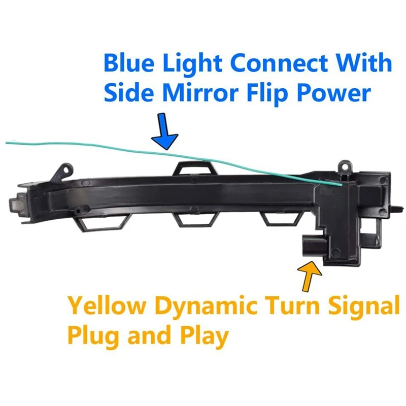 Dynamic Turn Signal Light Side Wing Mirror Indicator Rearview Mirror Lamp For-BMW X3 X4 X5 X6 X7 G01 G02 2018-2020 Blue