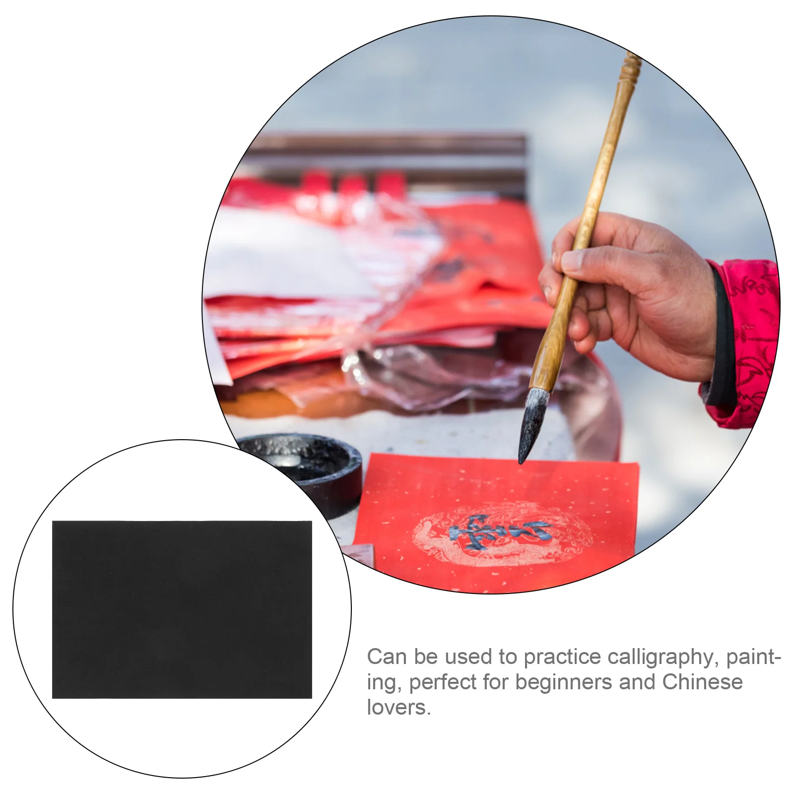 

Premium Calligraphy Felt Mat Lightweight Durable Writing Surface Desk Pad Protects Ink Water Scratches Practical Stationery