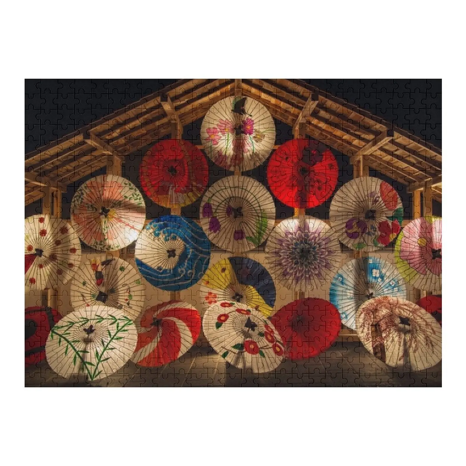 

Японские зонтики, головоломка, персонализированный настраиваемый подарок, деревянное имя, деревянная головоломка для взрослых