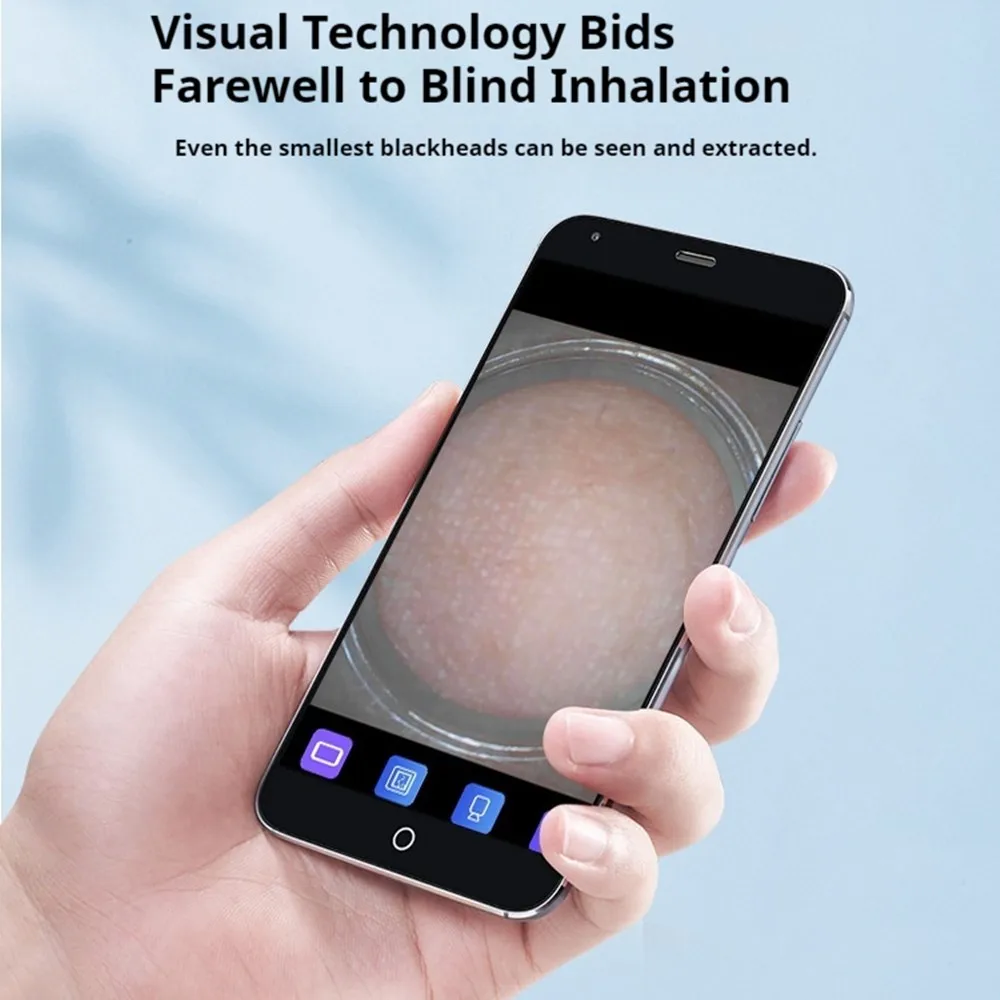 Electric Intelligent Visual Skin Care Blackhead Remover Vacuum Tool