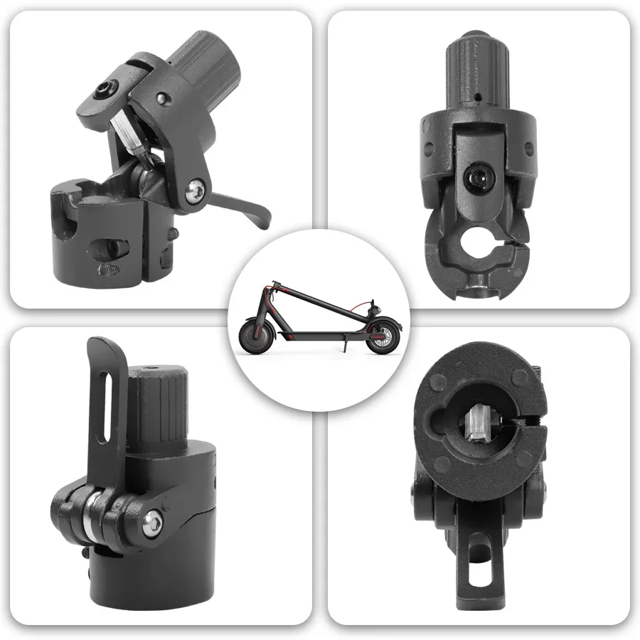 Piezas de repuesto de bloqueo de Base de varilla plegable para patinete eléctrico Xiaomi M365, aleación de aluminio M365, aparejos de Base de poste plegable