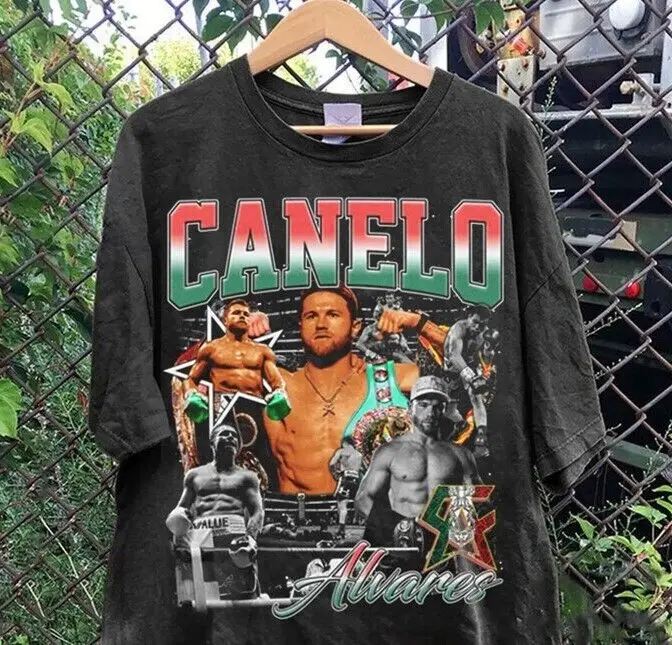 Canelo Alvarez T Shirt Boxing 90s unisex TE7196