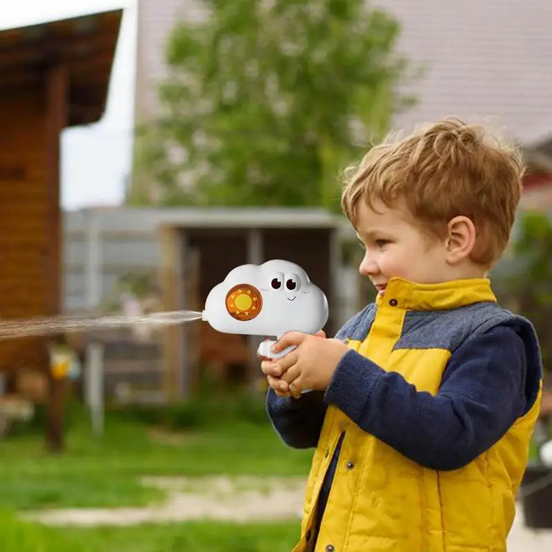 Sprinkler de água brinquedos poderoso imersão de água em forma de nuvem portátil brinquedo ao ar livre para praia piscina ou banheiro da família