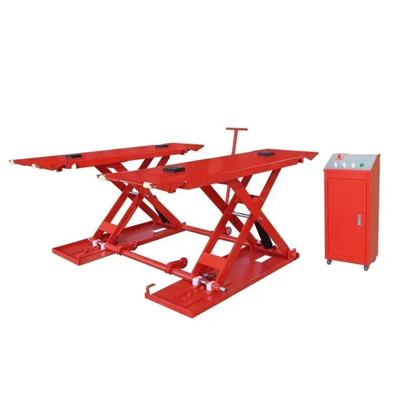 3.5 Tons mid rise scissor car lift 1.2 m lifting height cheap price Hydraulic scissor car lift