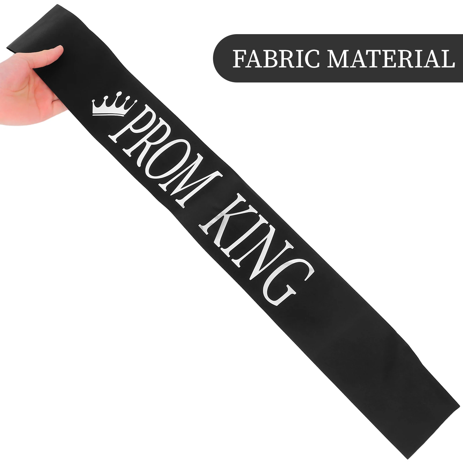 

2Pcs Prom Sashes Graduation Party Decor Comfortable Fit Exquisite Craftsmanship Versatile Pairing Multiscene Use