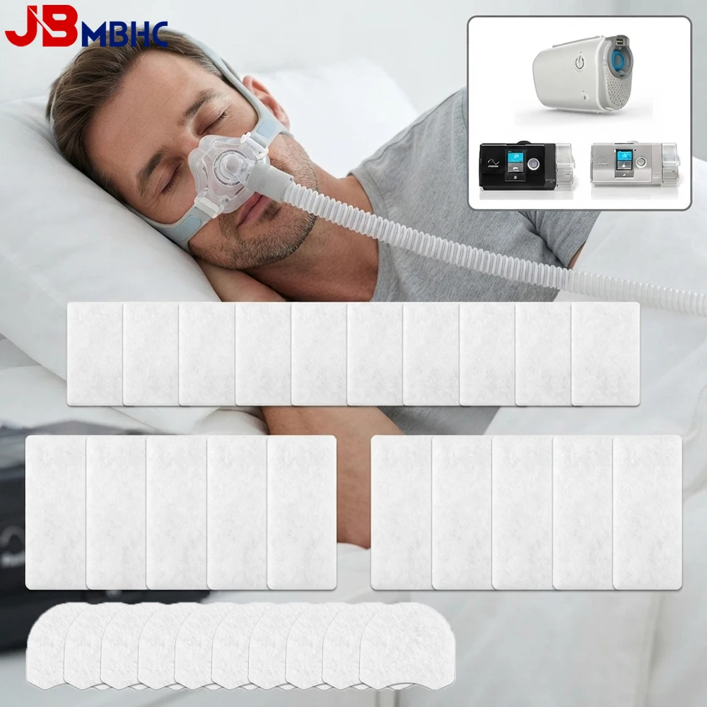 10PCS Disposable CPAP Filters Compatible with AirMini/AirSense10/AirCurve11, Ultra Fine Filtration Air Filters for Clean Airflow